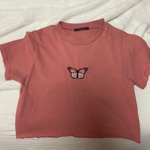 Brandy Melville butterfly tee